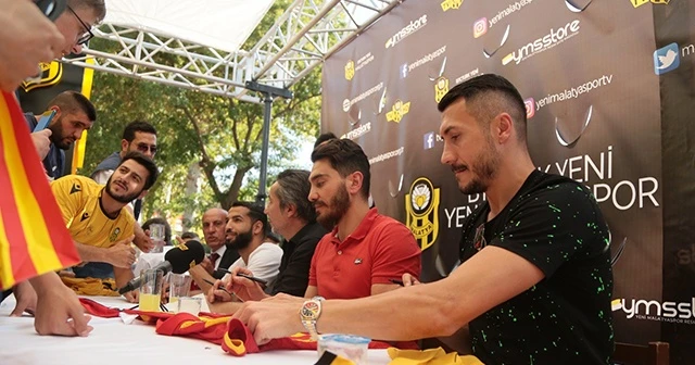 BtcTurk Yeni Malatyasporlu futbolculara büyük ilgi