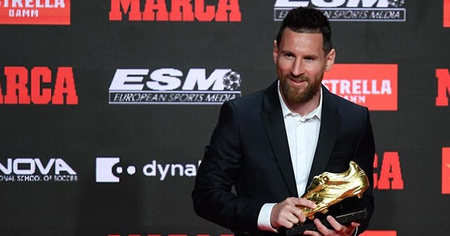 Altın Ayakkabı 6. kez Messi&#039;nin