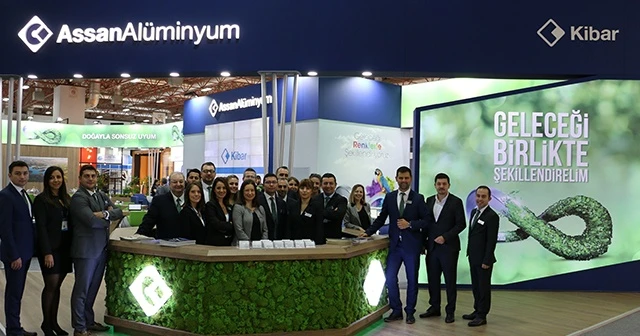 Assan Alüminyum, sürdürülebilirliğe odaklanan iş süreçlerini ALUEXPO Fuarı’nda tanıttı