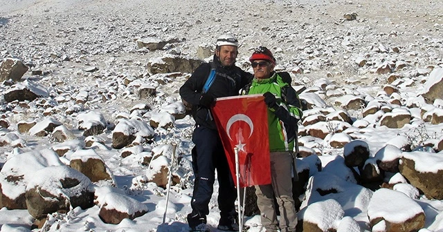 Baba oğul zirveye çıktı
