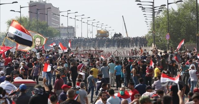 Bağdat&#039;taki gösterilerde ölü sayısı 2&#039;ye yükseldi