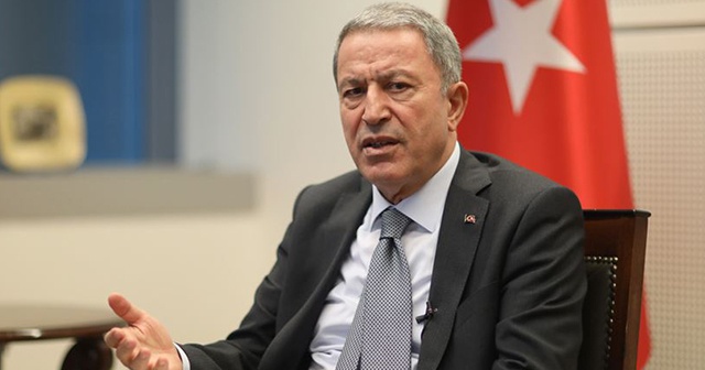 Bakan Hulusi Akar&#039;ın 29 Ekim mesajında terörle mücadele vurgusu