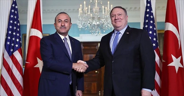 Bakan Çavuşoğlu, ABD Dışişleri Bakanı Pompeo ile görüştü