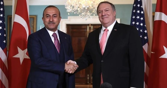 Bakan Çavuşoğlu,  ABD&#039;li mevkidaşı ile görüştü