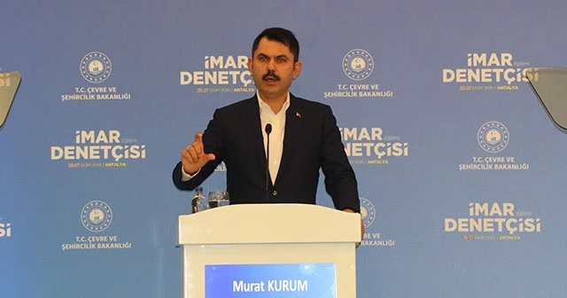 Bakan Kurum: &#039;Yıkım sürecini gerçekleştireceğiz&#039;