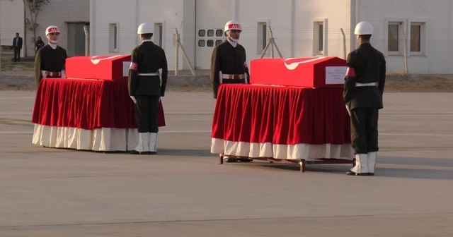 Barış Pınarı Harekatı şehitleri memleketlerine uğurlandı