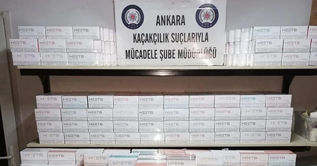 Başkent'te kaçakçılık operasyonu