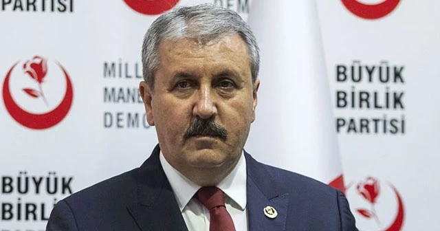 BBP Genel Başkanı Destici'den harekata destek!
