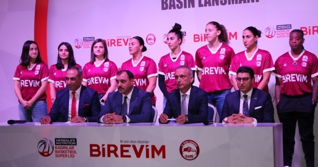 Birevim, Elazığ kadın basketbol takımına sponsor oldu