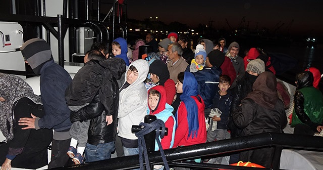 Çanakkale’de 96 düzensiz göçmen yakalandı