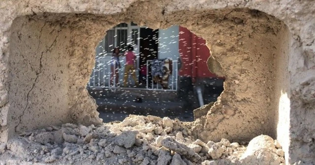 Ceylanpınar'a 1 saatte 25 havan mermisi düştü