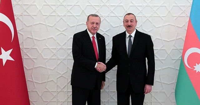 Cumhurbaşkanı Erdoğan, İlham Aliyev ile görüştü! İşte ilk kareler... .