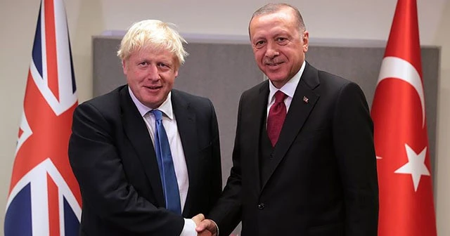 Cumhurbaşkanı Erdoğan, Johnson ile telefonda görüştü