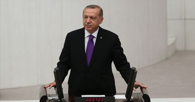 Cumhurbaşkanı Erdoğan, Meclis'te konuştu!