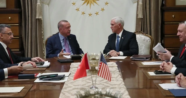 Cumhurbaşkanı Erdoğan - Pence görüşmesi sona erdi