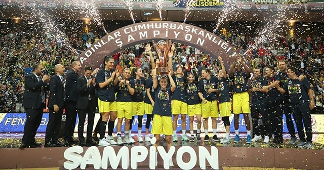 Cumhurbaşkanlığı Kupasını Fenerbahçe Öznur Kablo kazandı