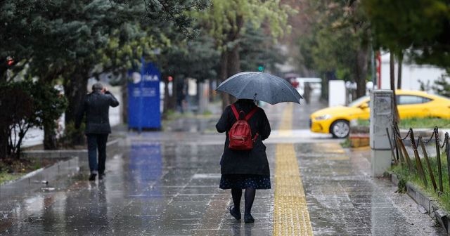 Dikkat! Meteoroloji'den yağmur uyarısı