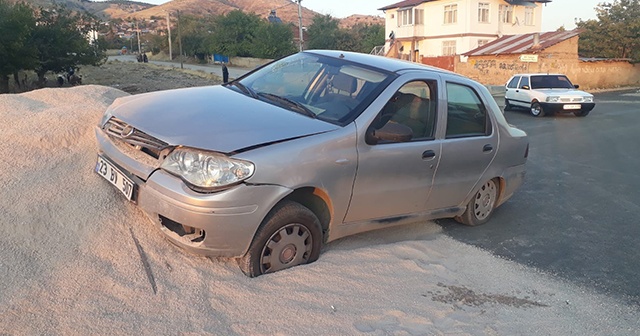 Elazığ’da trafik kazası: 2 yaralı