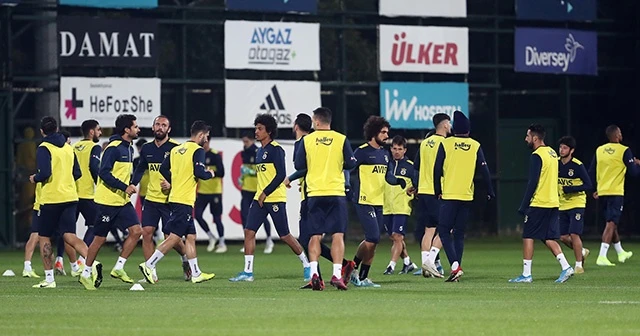 Fenerbahçe, Konyaspor maçı hazırlıklarını tamamladı