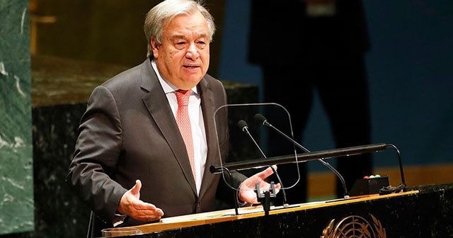 Guterres&#039;ten, Suriye&#039;de siyasi süreç vurgusu