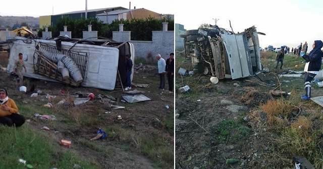 Hatay’da trafik kazası: 20 yaralı