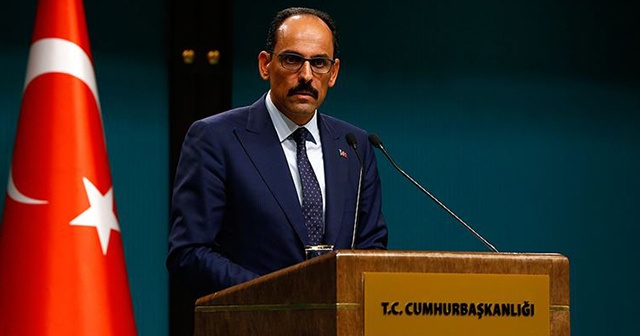 İbrahim Kalın: Harekat birçok oyunu bozmuştur