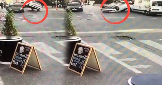 İstanbul’da akıl almaz kaza