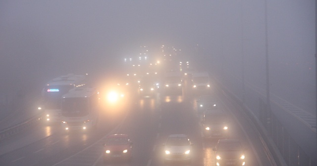 İstanbul’da yoğun sis etkili oluyor