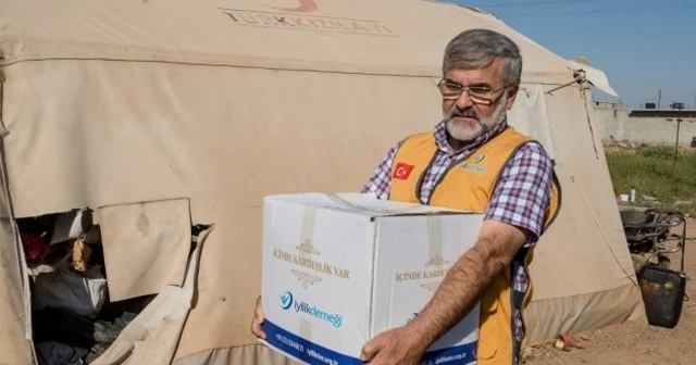 İyilik Derneği'nden Resulayn'a yardım