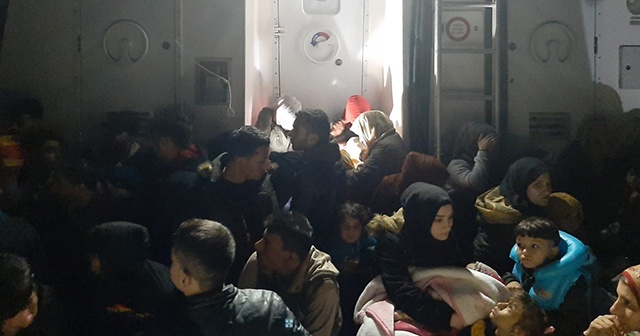 İzmir’de 46 kaçak göçmen yakalandı