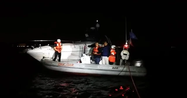 Kadıköy’de tekne kurtarma operasyonu