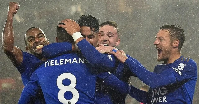 Leicester City'den tarihi galibiyet