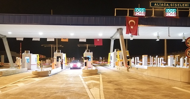 Menemen-Aliağa-Çandarlı Otoyolunun bazı kesimleri trafiğe açıldı