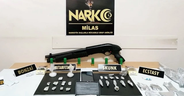 Milas’ta uyuşturucu operasyonu