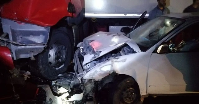Nurdağı’nda zincirleme kaza: 1 ölü, 3 yaralı