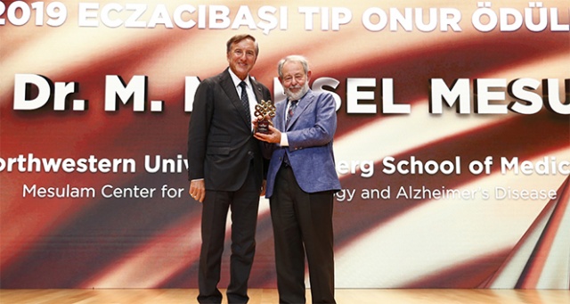 Prof. Dr. Marsel Mesulam’a Eczacıbaşı Tıp Onur Ödülü