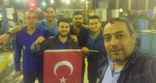 Savunma sanayi emekçilerinden Mehmetçiğe destek