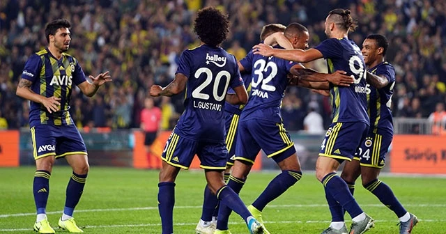 Savunma ve orta sahadan gol katkısında lider Fenerbahçe