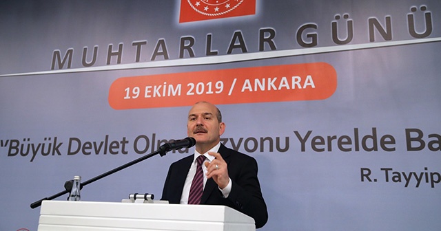 Süleyman Soylu &quot;Türkiye&#039;yi PKK&#039;ya, YPG&#039;ye alıştırma politikaları tutmamıştır&quot;