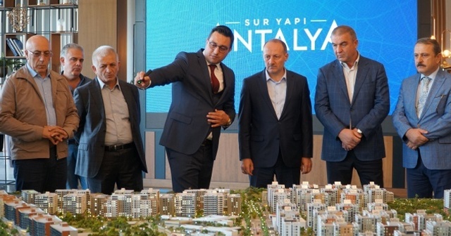 Sur Yapı Antalya'ya uluslararası ziyaret