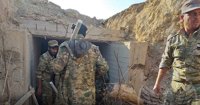 Suriye Milli Ordusu PYD/PKK’nın geniş tünel ağını kontrol altına aldı