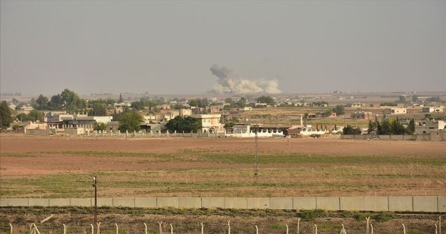 Tel Abyad&#039;daki terör hedefleri ateş altında