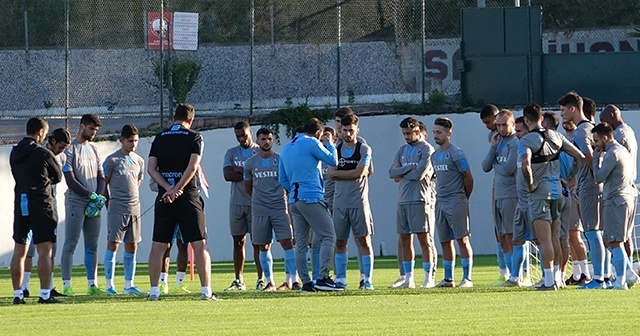 Trabzonspor, Gaziantepspor maçı hazırlıklarını sürdürdü