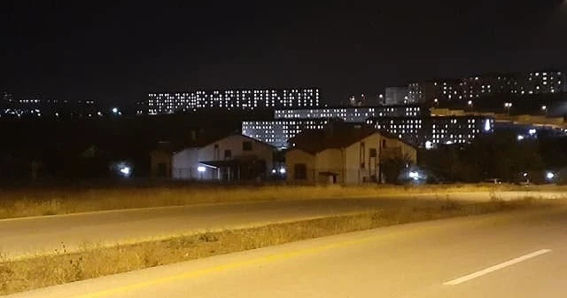 Üniversite öğrencilerinden Barış Pınarı Harekatı'na destek