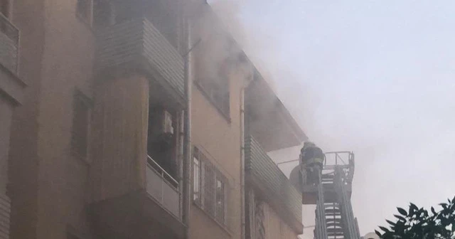 Yanan evde can pazarı