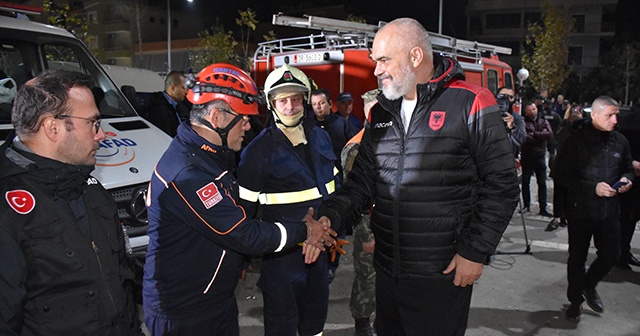 Arnavutluk Başbakanı:Türkiye&#039;nin yardımları hiçbir zaman unutulmayacak