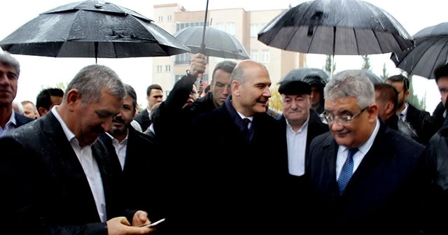 Bakan Soylu, 'Ben konuştukca bereket yağıyor'