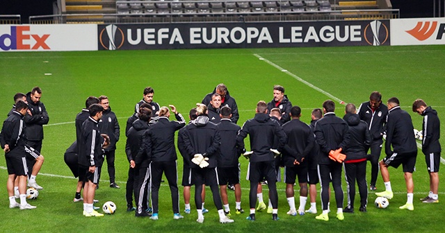 Beşiktaş, Braga maçı hazırlıklarını tamamladı