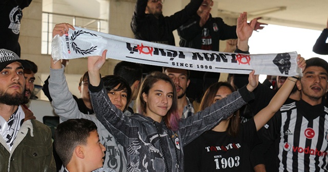 Beşiktaş, Konya’da coşkuyla karşılandı