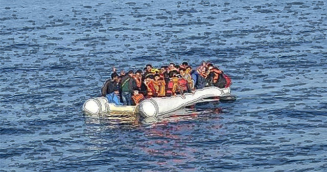 Bodrum açıklarında 36 düzensiz göçmen yakalandı